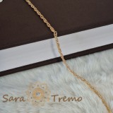 Cumpara ieftin Bratara impletita placata cu aur model clasic Guatemala - 18 cm