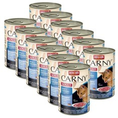 Conserva CARNY ADULT vita, peste, patrunjel 12 x 400 g foto