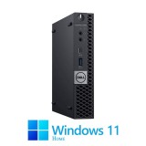 Mini PC Dell OptiPlex 7060, Hexa Core i5-9500, 16GB DDR4, 256GB SSD, Win 11 Home