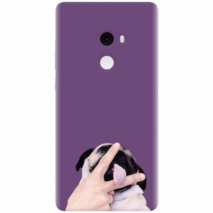 Husa silicon pentru Xiaomi Mi Mix 2, Cute Dog 2