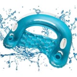 Scaun Gonflabil Piscina NYTRO Chilaxo, Suport Pahare, 95x80cm, PVC, Albastru, Plaja/Relaxare, Adulti/Copii, Max 100kg