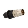 Conector TV Mama Compresie CAP SYSTEM CAP-KIF, Alama Nichel, 75 Ohm, Cablu 2-7mm, A+, CE, RoHS, SCTE, Italia
