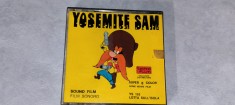 PELICULA PT. APARAT PROIECTIE 8 MM&amp;nbsp; YOSEMITE SAM WARNER BROS SOUND FILM&amp;nbsp; foto