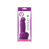 Colours Pleasures - Dildo realist, 10 cm, mov, Orion