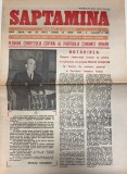 Almanah Saptamana nr. 26 30 iunie 1989, 8 pagini, dimensiune 42 x 30 cm, limba romana