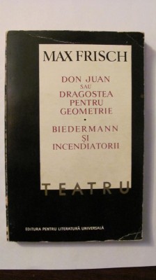 M. Frisch - Teatru foto