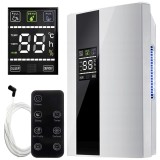 Dezumidificator si Purificator de Aer 2-in-1, Afisaj Temperatura/Umiditate, Randament 650ml/zi, Putere 90W, Anti-Mucegai, Telecomanda, Alb
