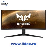 Monitor gaming curbat Asus 34" 165Hz VA 1ms TUF negru HDR FreeSync Premium
