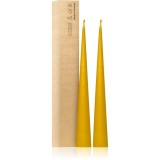 ester &amp; erik cone candles honey balm (no. 43) lumanare 2x37 cm