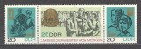 D.D.R.1967 Targul mesterilor de maine-streif SD.221, Nestampilat