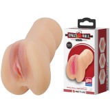 Masturbator 2-in-1 Vagin+Anus Crazy Bull Caroline, Natural