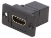 Conector HDMI SLIM Aurit CLIFF CP30600G Montare Panou 29mm