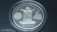 Romani Mari medalie argint pur Mircea cel Batran foto