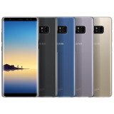 Husa originala Samsung Galaxy Note 8 N950F N950 Note 8 Duos EF-QN950CVEGWW, Alt model telefon Samsung, Gri, Transparent, Plastic