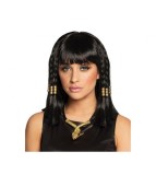 Peruca Cleopatra pentru petreceri costumate, negru