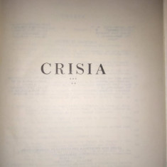 MUZEUL TARII CRISURILOR - CRISIA (ORADEA, 1975, 296 p.)