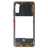 Carcasa Mijloc Samsung Galaxy A41 A415 Originala Negru cu Butoane Volum+Power