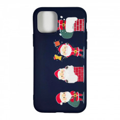 Husa Craciun Apple iPhone 11 model Santa Claus, Silicon, Antisoc, Viceversa foto