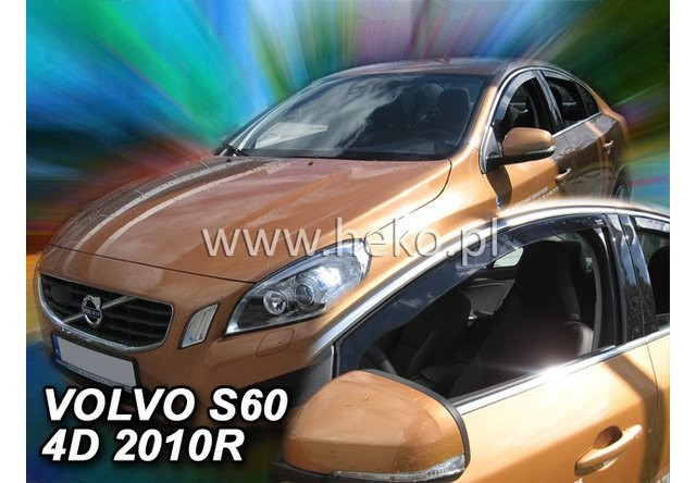 Paravanturi Volvo S60, an de fabricatie 2010-2018 Set fata - 2 buc. by ManiaMall