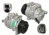 Compresor aer conditionat Audi A4 (B8), 2008-2015, motorizare 1.8 TFSI/2.0 TFSI, benzina si 2.0 TDI, diesel, rola curea 100 mm, 6 caneluri, de tip De