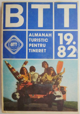 Almanah Turistic pentru tineret 1982 foto