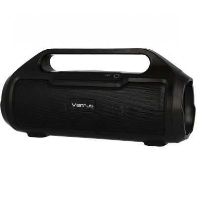 Boxa portabila Bluetooth Vennus TWS BM02, cu Radio, Negru foto