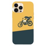Husa compatibila cu Apple iPhone 15 Pro Max model Just ride, Silicon, TPU, Viceversa, Transparent, Carcasa