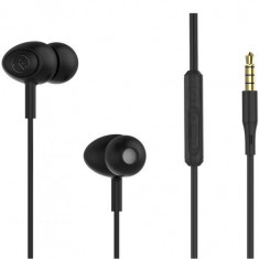 Casti In-Ear Tellur Basic Gamma, Jack 3.5mm, Microfon (Negru)