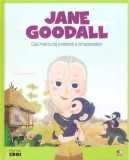 Jane Goodall. Cea mai bună prietenă a cimpanzeilor. Seria Micii mei Eroi (Vol. 14) - Hardcover - *** - Litera mică