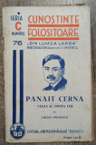 Panait Cerna, viata si opera lui - Lucian Predescu// 1938