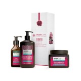 Set Arganicare: Keratin, Hair Shampoo, Repairing &amp; Nourishing, 400 ml + Keratin, Hair Treatment Cream Mask, Nourishing &amp; Repairi