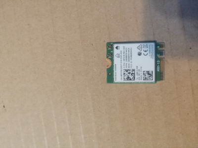 placa wireless wifi Dell Latitude 5400 5280 5480 5580 7480 Optiplex 7040 7050 Precision 3420 Wireless-AC 8265 08f3y8 - model nou 2020! foto