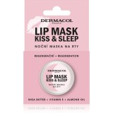 Dermacol Kiss &amp; Sleep Masca de noapte de buze parfum White Chocolate 12 g