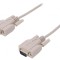 Cablu Serial D-Sub 9 pini 2m Bej