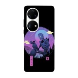 Husa compatibila cu Huawei Nova 8i model Gentle Robot, Silicon, TPU, Viceversa, Transparent, Carcasa