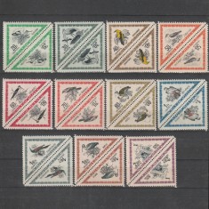 Madarak (Pasari) I LP1298-1308 1952 in Pereche