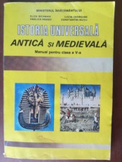 Istoria universala antica si medievala manual pentru clasa a V-a- Eliza Bichman, Lucia Georgian foto