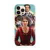 Husa compatibila cu Apple iPhone 12 Pro Max model Enola Holmes, Silicon, TPU, Viceversa, Transparent, Carcasa