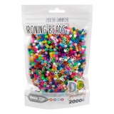 Margele Termocolante 2000 Buc Multicolor, 0.5cm, Joc Creativ Educativ, +4 Ani