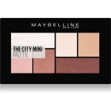 MAYBELLINE NEW YORK The City Mini Palette paletă cu farduri de ochi culoare 480 Matte About Town 6 g