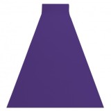 Traversa anti-alunecare RUMBA 1385 o singură culoare violet, 200 cm