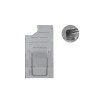 Podea Fiat 126 P, 09.72-09.00, parte montare Stanga, RapidAuto 30007005