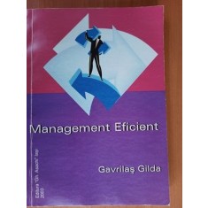 Management eficient- Gavrilas Gilda