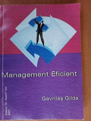 Management eficient- Gavrilas Gilda foto