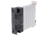 Releu semiconductor 1-fazat 25A 12-24VDC 100-480VAC