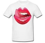 Cumpara ieftin Tricou &quot; Tongue lick lips emoji &quot;