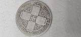 Marea Britanie , Regina Victoria 1 FLORIN gothic 1887 , argint