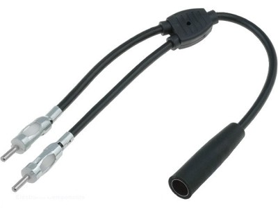 Adaptor antena radio, spliter DIN-DIN X 2, T106767 foto