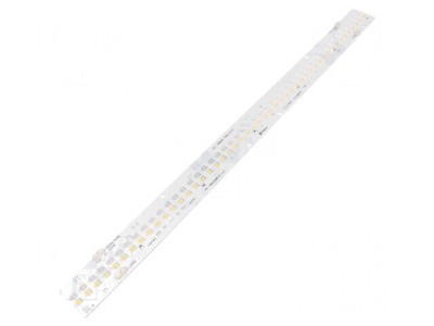 Baretă LED 22V Alb Cald 40mm x 560mm 48 Diode CRI 80 foto