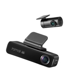 Set 2 Camere auto 70mai Dash Cam 4K M800 si camera luneta 70mai RC14, inregistrare Dual Channel, GPS, HDR, ADAS